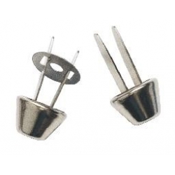 PIEDINI PER BORSE MISURA MM. 14x7  - CONFEZIONE 80 PEZZI